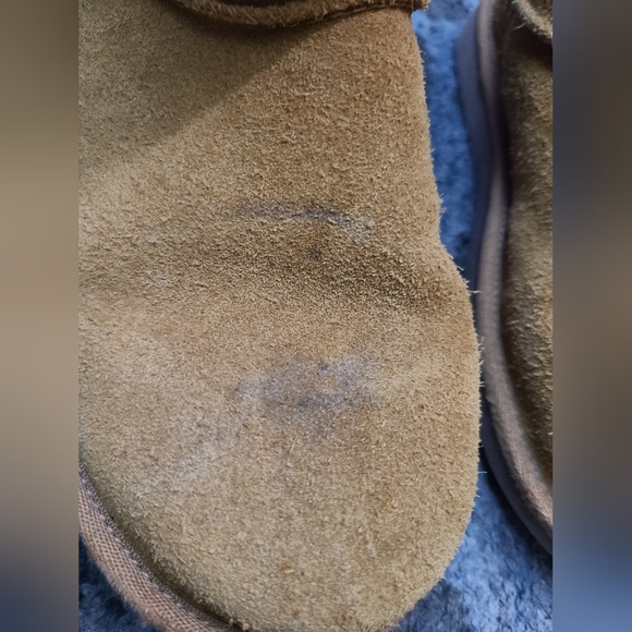 Ugg Koolaburra Tan Bow Ankle Booties sz 6.5 - Picture 7 of 15